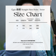 Cang Lang 沧浪 Vast Waves Modernized Warring States Zhiju Straight Hem Robe Set