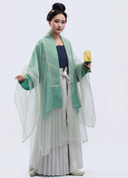Er Jing 二经 Second Sutra Song Dynasty Pear Blossom Hewei Apron Skirt