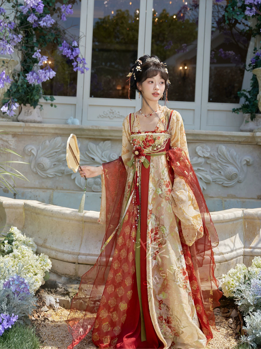 Huoshi Yinhua 火树银花 Silver Fireworks Fantasy Tang Dynasty Qixiong Ruzun & Pibo Full Set