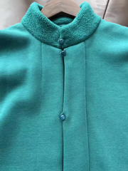 Reyan Rong 热岩绒 Hot Rock Fleece Modernized Ming Jiaoling Ao Cross Collar Jacket Collection