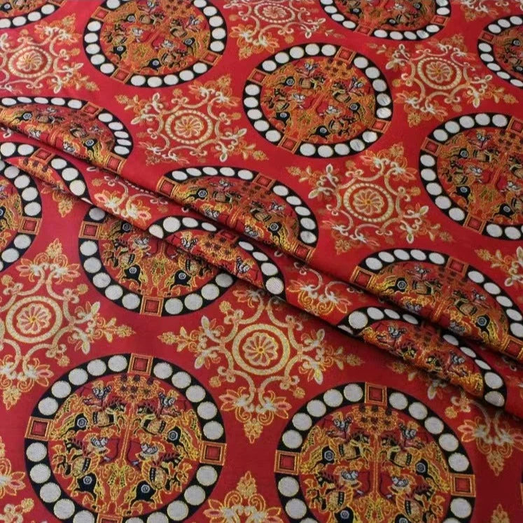 Mogao 莫高 Tang Dynasty Unisex Mandala Brocade Yuanlingpao Robe