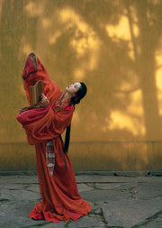 Tian Wen 天问 Asking the Heavens Modernized Warring States Zhiju Straight Hem Robe Set