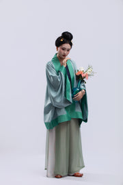 Haoshi Huasheng 好柿花生 Persimmon & Peanut Southern Song Dynasty Haoxiu Raccoon Sleeve Jacket