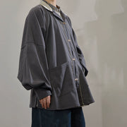 Xu Yu 叙雨 Recounting the Rain Modernized Ming Dynasty Unisex Liling Standing Collar Pocket Jacket