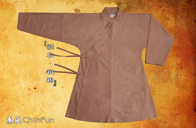 Nong Min 农民 Farmer's Han Ming Men's & Unisex Commoner Hanfu Shanku Set