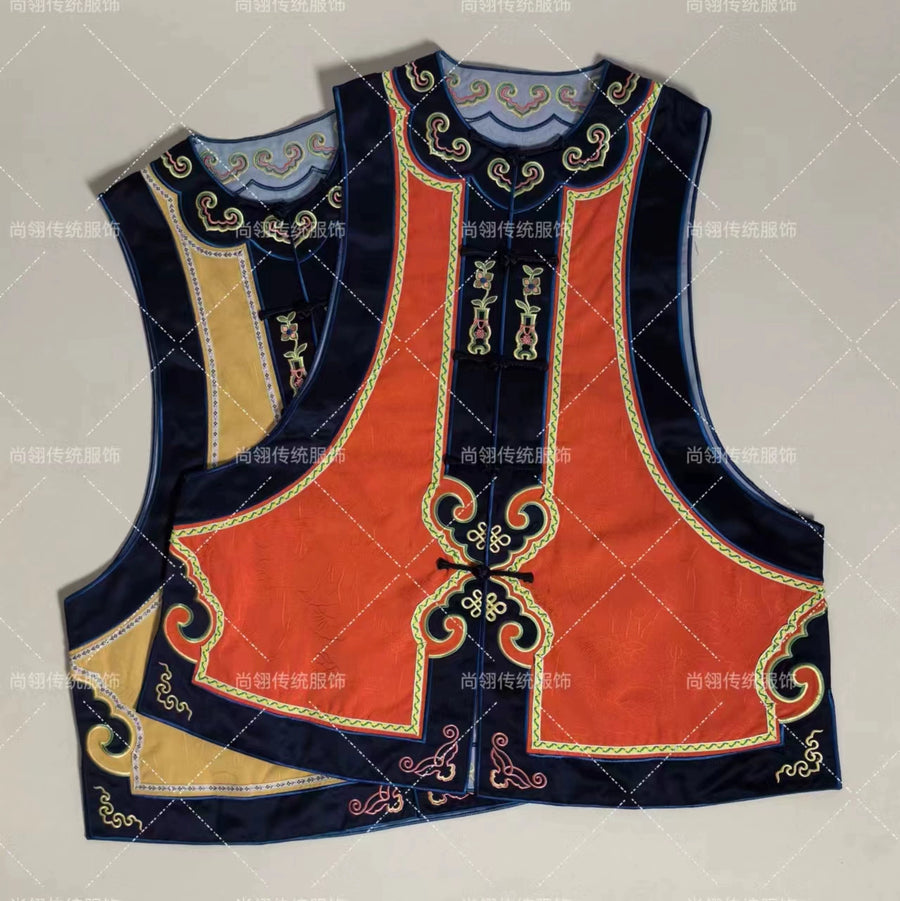 Er Chuang 二创 Second Creation Qing Dynasty Parallel Panel Majia Rider's Vest