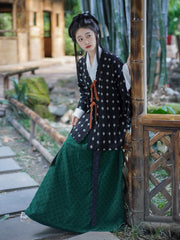 Baicao Shuang 百草霜 Morning Frost Wei Jin Dynasties Unisex Pure Cotton Zheyi & Poqun Ruqun