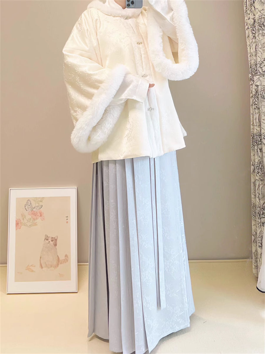 Yue Liang 月亮 Moon Beam Pastel Mamian Skirt