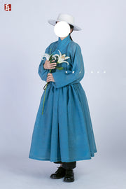 Hong Wudi 洪武帝 Emperor Hong Wu Ming Dynasty Cloud Jacquard Tieli Unisex Robe