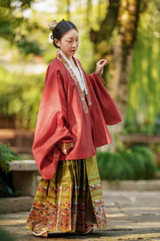 Jin Yin Hua 金银花 Honeysuckle Ming Dynasty Lute Sleeve Jiaoling Ao Top