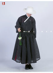 Hong Wudi 洪武帝 Emperor Hong Wu Ming Dynasty Cloud Jacquard Tieli Unisex Robe