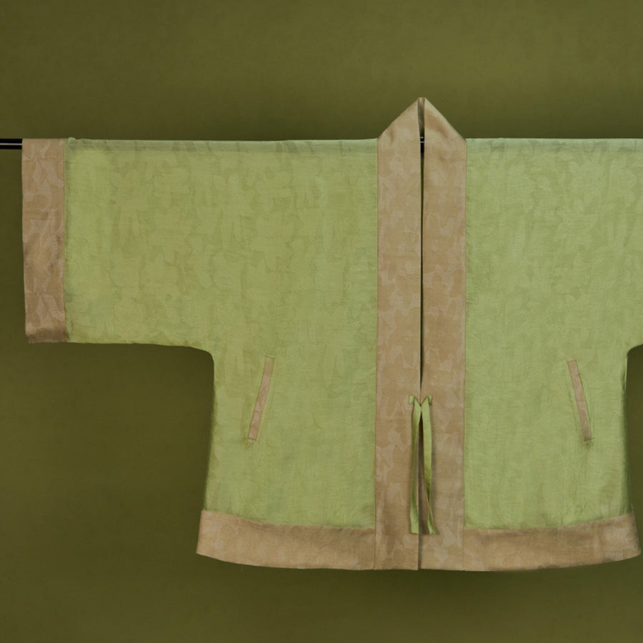 Chi Feng 驰风 Rushing Wind Southern Song Restoration Hedangku Pants & Haoxiu Racoon Sleeve Shanku Set