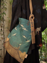 Rui Hé 瑞鹤图 Auspicious Cranes Painting Tote Bag