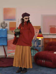 Feng Lin 枫林 Maple Forest Modernized Ming Jacket & Easy-Wear Mamian Set