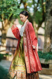 Hé Tang 荷塘 Lotus Pond Ming Dynasty Jiaoling Chang Ao Long Shirt