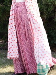 Xin Qing 心晴 Clear Heart Modernized Ming Dynasty Cotton Tieli & Baidiequn Set