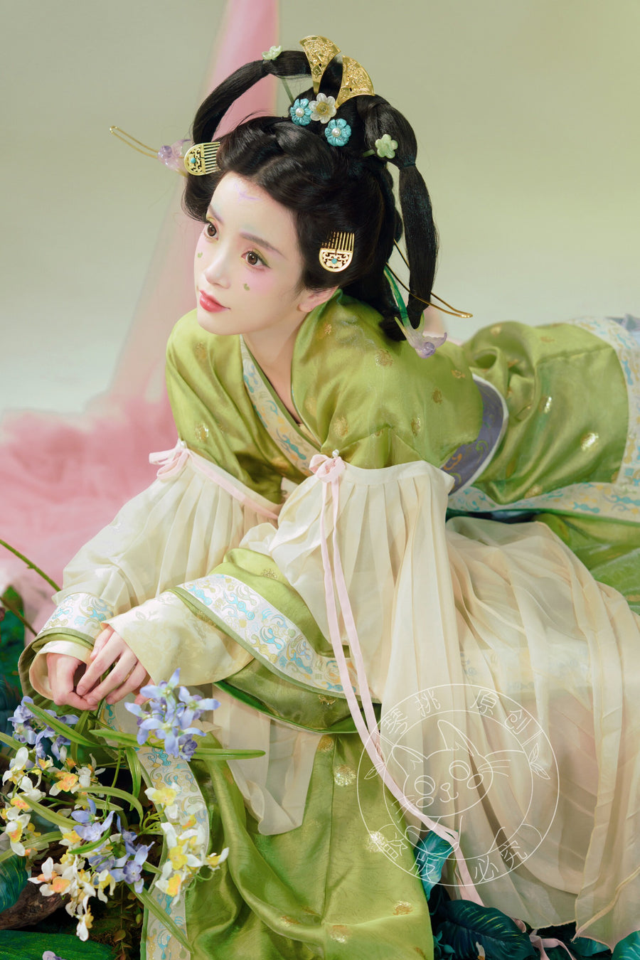 Xizhou Qu 西洲曲 Song of Xizhou Northern Wei Dancer Figurine Restoration Ruqun Set