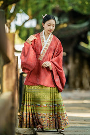 Jin Yin Hua 金银花 Honeysuckle Ming Dynasty Lute Sleeve Jiaoling Ao Top