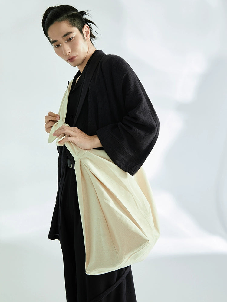 Senglü Bao 僧侣包 Monk's Crossbody Bag Unisex Large Cotton Tote