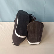 Mu Tan 木炭 Charcoal Song Ming Men's Qiaotou Raised Head Square Shoes