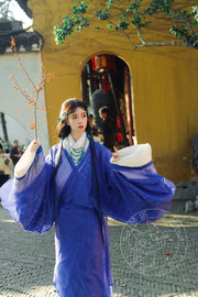 Jiangmen 江门 Han Dynasty Mawang Tomb Restoration Quju Curved Hem Robe Set