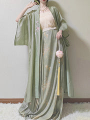 Yunjian Yilan 云间一篮 Basket Within the Clouds Song Dynasty Baidiequn Skirt
