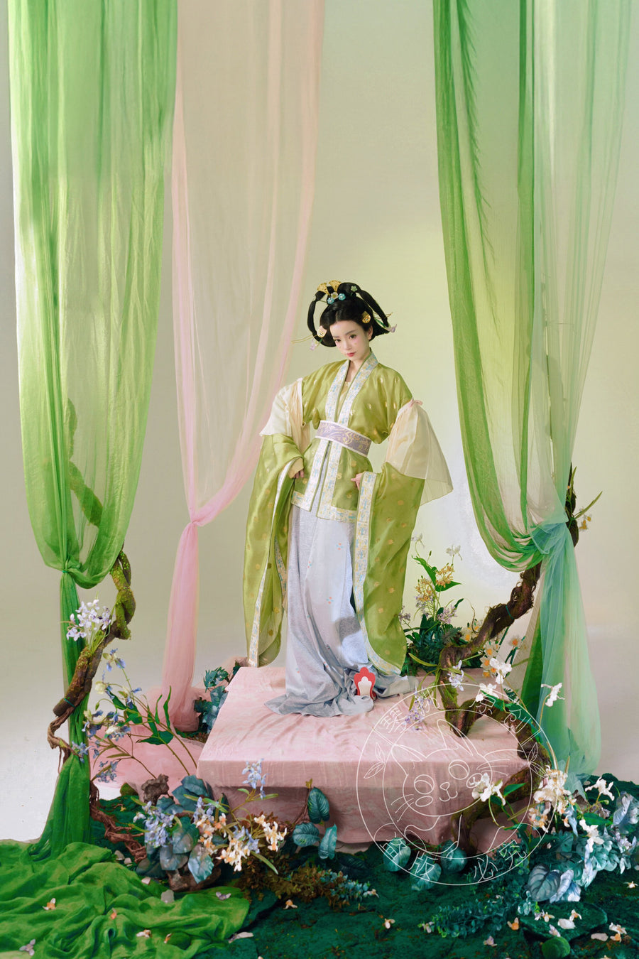 Xizhou Qu 西洲曲 Song of Xizhou Northern Wei Dancer Figurine Restoration Ruqun Set