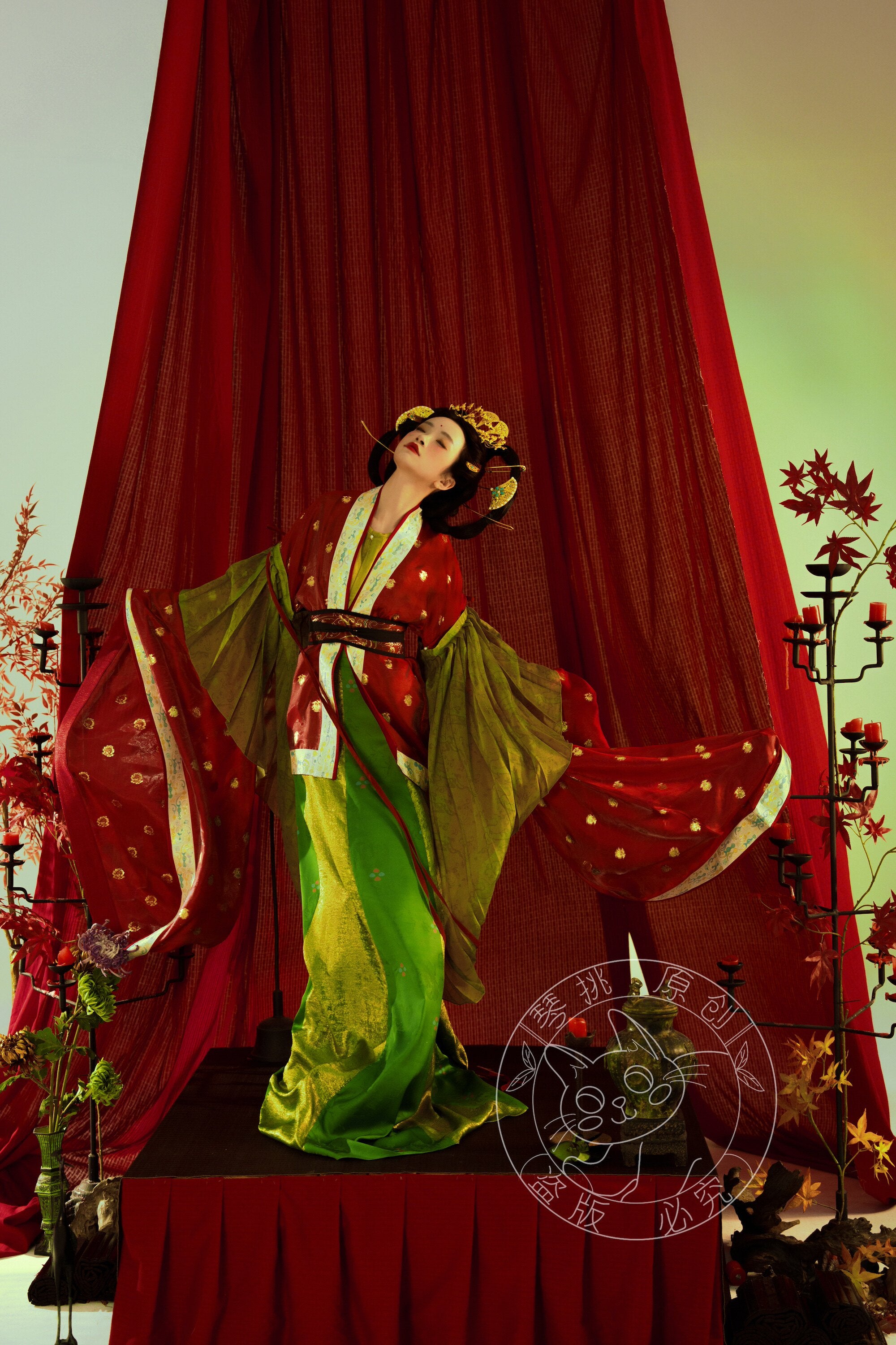 Xizhou Qu 西洲曲 Song of Xizhou Northern Wei Dancer Figurine Restoration Ruqun Set