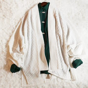 Dou Jiang 豆浆 Soy Milk Modernized Song Unisex Feijixiu Arrow Sleeve Knit Cardigan