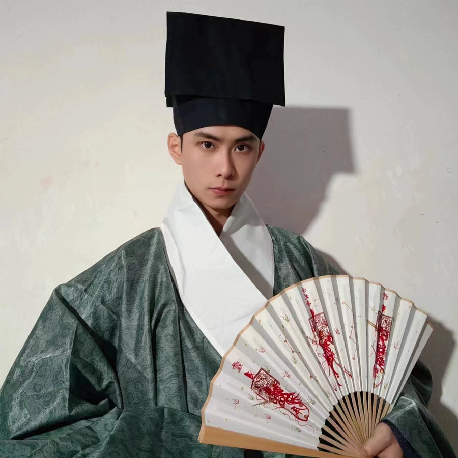 Piao Piao Jin 飘飘巾 Fluttering Cap Men's Ming Dynasty Scholar's Hat