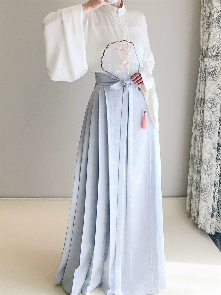 Yue Liang 月亮 Moon Beam Pastel Mamian Skirt