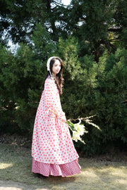 Xin Qing 心晴 Clear Heart Modernized Ming Dynasty Cotton Tieli & Baidiequn Set
