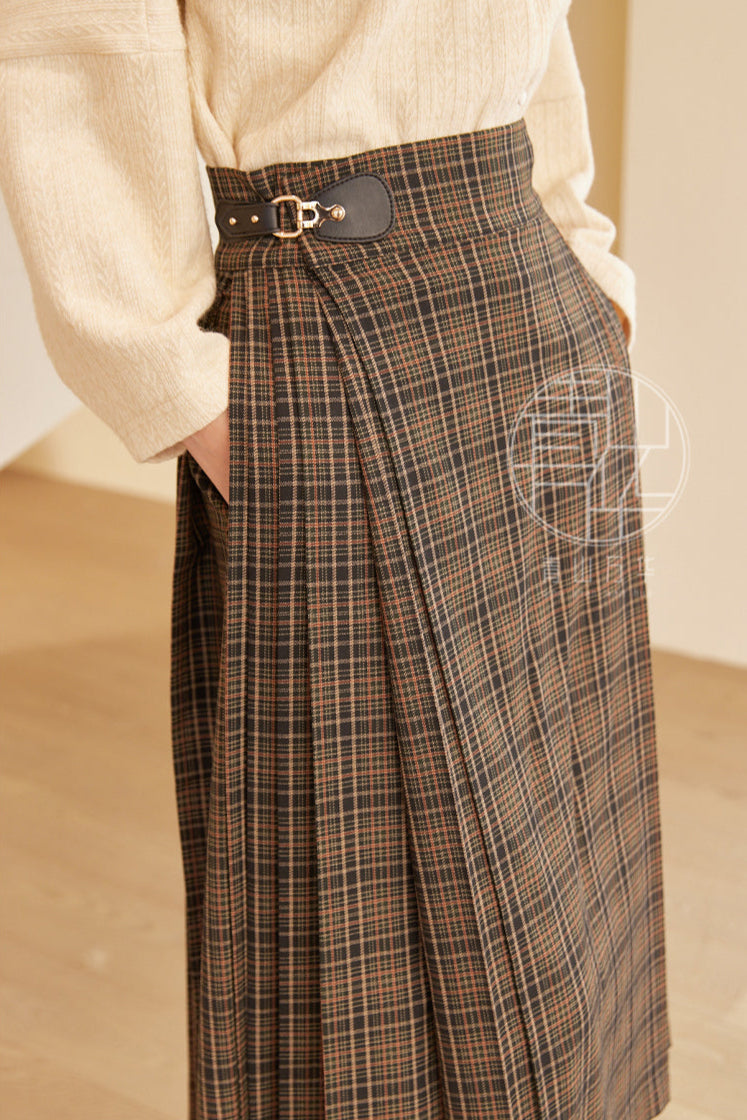 Shang Ban 上班 Work Commute Modernized Ming Dynasty Midi Mamian Skirt