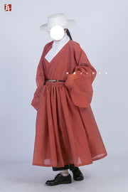 Hong Wudi 洪武帝 Emperor Hong Wu Ming Dynasty Cloud Jacquard Tieli Unisex Robe