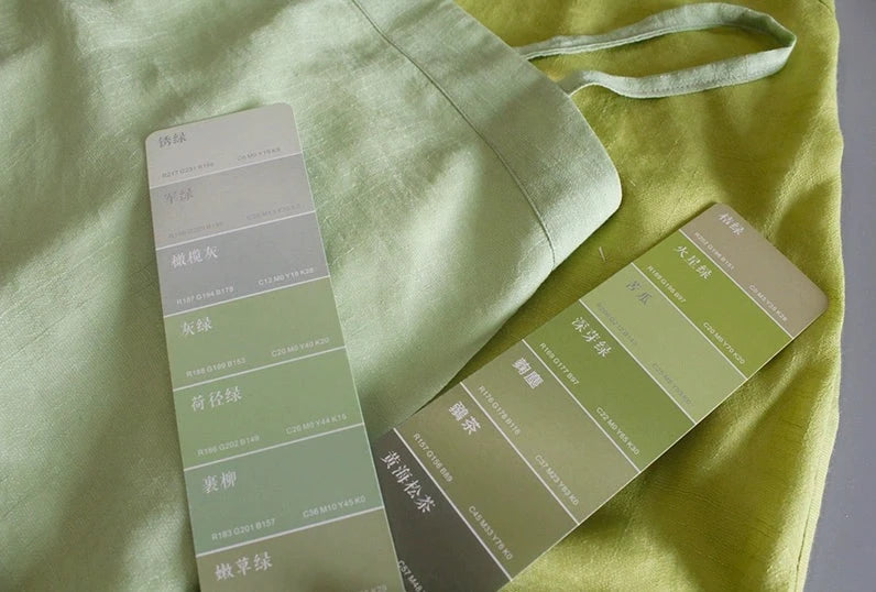 Jie Cai 芥菜 Mustard Greens Song Dynasty Cotton Linen Moxiong Undergarment