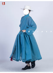 Hong Wudi 洪武帝 Emperor Hong Wu Ming Dynasty Cloud Jacquard Tieli Unisex Robe