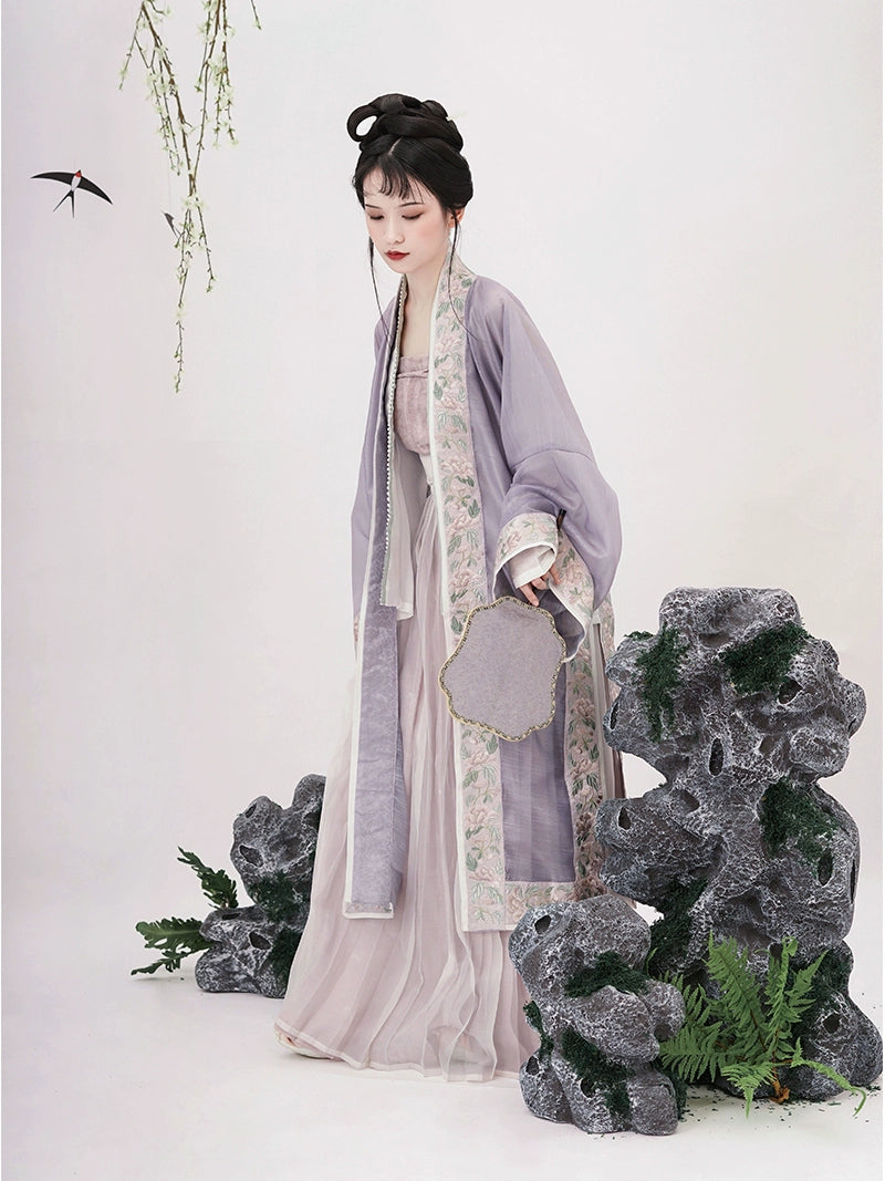 Warehouse Sale 🌸 Xue Qing 雪青 Lilac Pearl Song Dynasty Ruqun