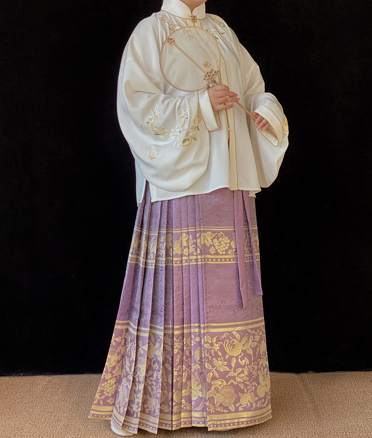 Taozi 桃子 Peach Ming Dynasty Plus Size Mamian Skirt