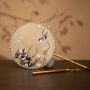 Guqü Tuanshan 古典团扇 Transparent Silk Various Embroidered Round Fans