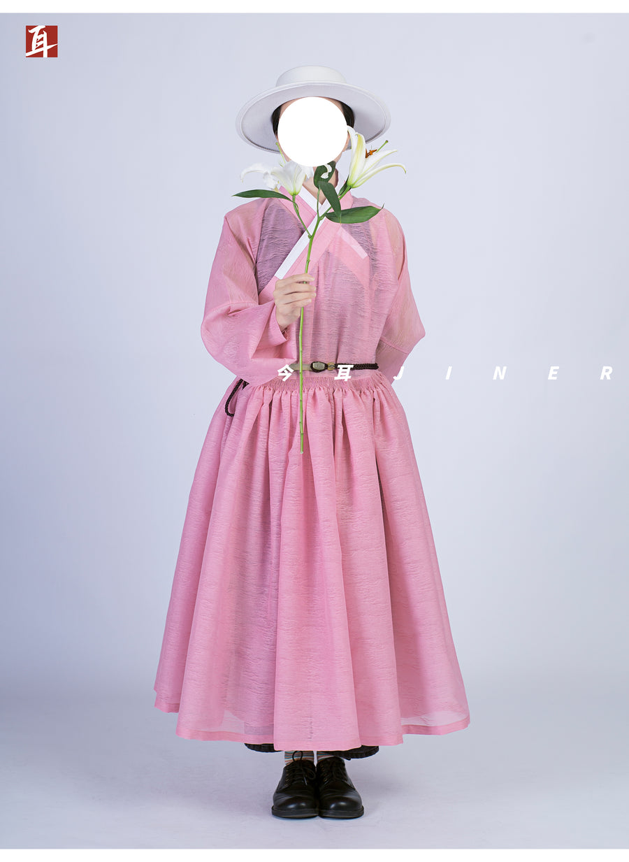 Hong Wudi 洪武帝 Emperor Hong Wu Ming Dynasty Cloud Jacquard Tieli Unisex Robe