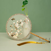 Guqü Tuanshan 古典团扇 Transparent Silk Various Embroidered Round Fans