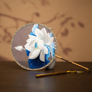 Guqü Tuanshan 古典团扇 Transparent Silk Various Embroidered Round Fans