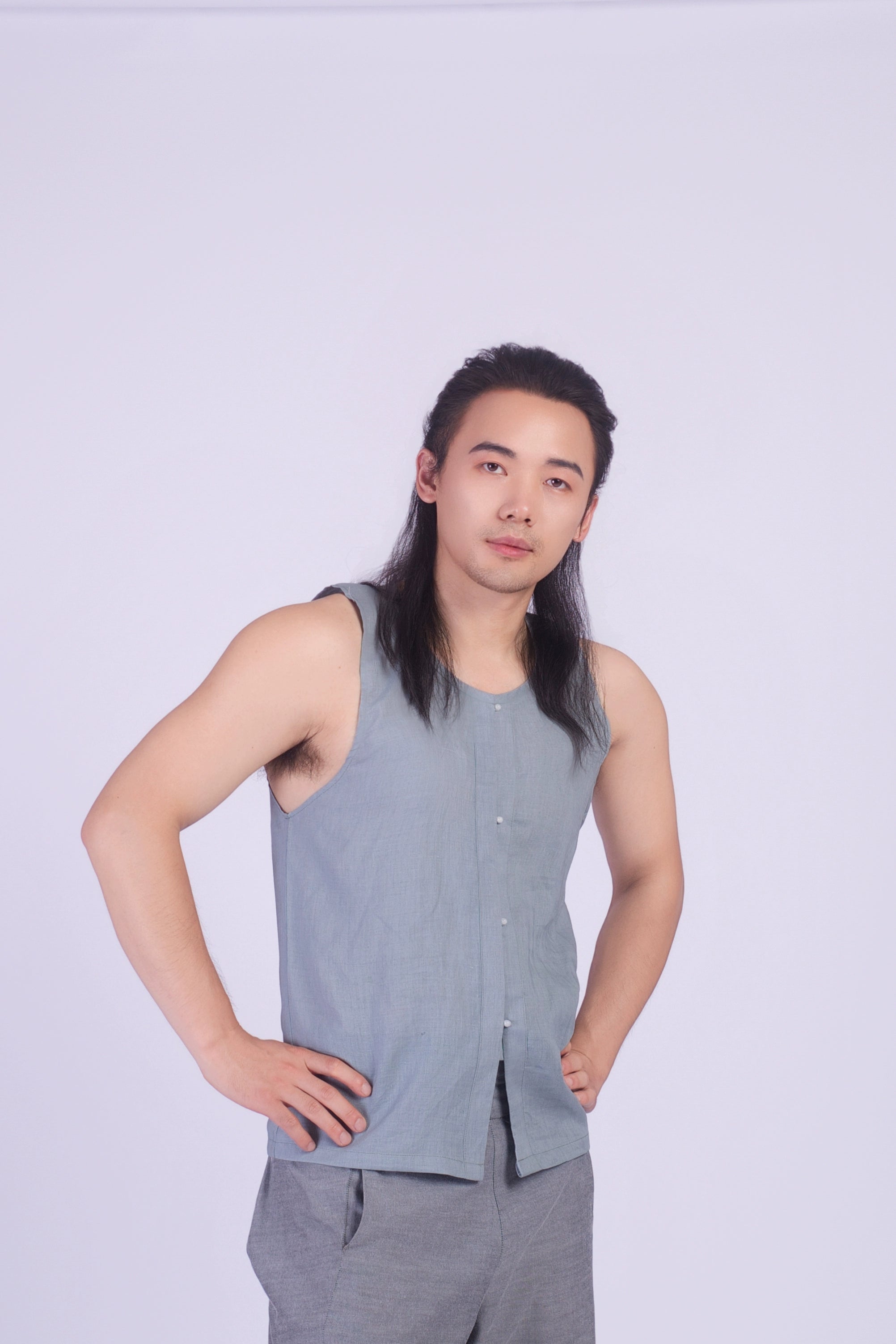 Liu Xiang 刘湘 Ming Dynasty Men's Beixin Vest Daily Cotton Undergarment