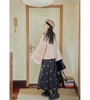 Yanyan Xiaxia 烟烟霞霞 Smoky Haze Modernized Ming Dynasty Yuanling Duan Ao Round Collar Coat