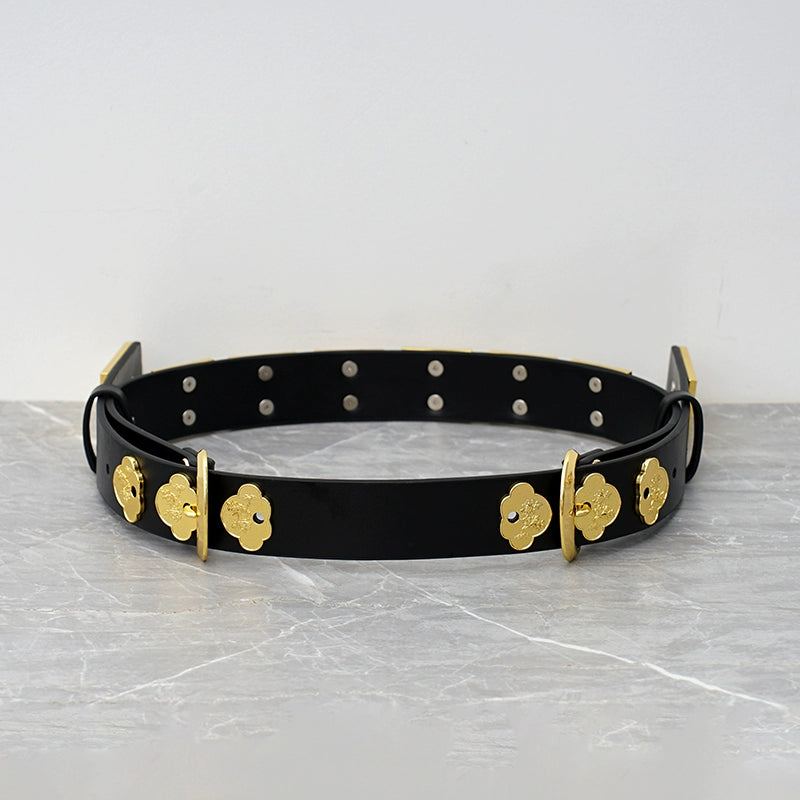 Shuang Kou 双扣 Double Buckle Song Dynasty Unisex Two Panel Belt