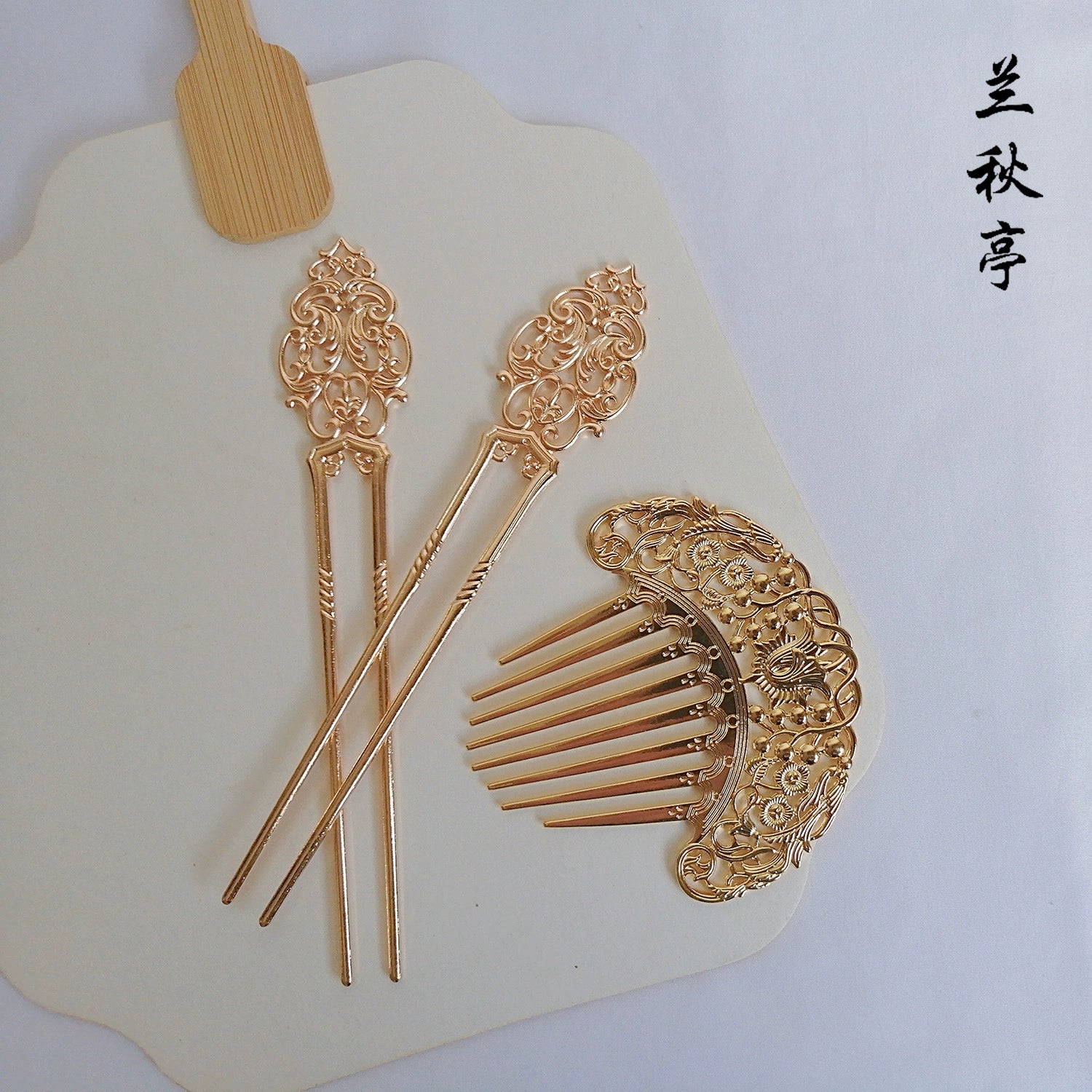 Gong Ting 宫廷 Tang Dynasty Palace Various Hairpins & Combs Set