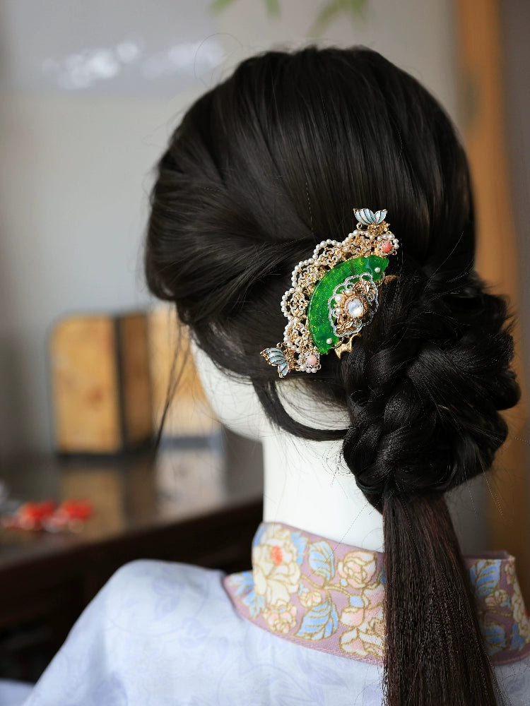 Yu Heng 玉衡 Jade Balance New Chinese Style Hairpin Comb