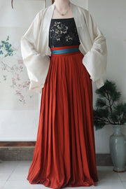Ciji 辞记 Farewell Note Hanfu Zhequn Various Pleated Skirts