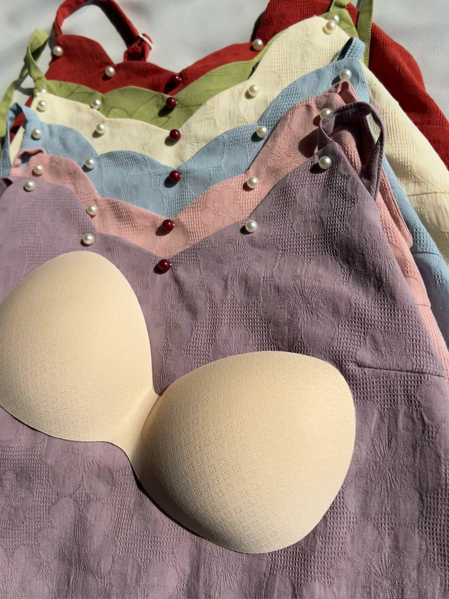 Zhusha Zhi 朱砂痣 Cinnabar Dot Modernized Song Dynasty Various Diaodai Tank Top Undergarments