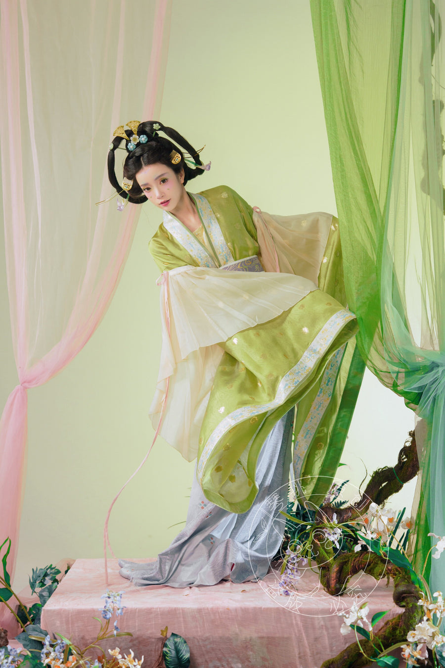 Xizhou Qu 西洲曲 Song of Xizhou Northern Wei Dancer Figurine Restoration Ruqun Set